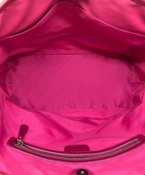 Christian Dior（クリスチャン ディオール）Christian Dior (クリスチャン ディオール) レディディオール カナージュ パナレア パープルの古着・服飾アイテム