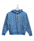 NIKE×HELLO KITTYナイキ×ハローキティ）の古着「AS U NRG HK FLC HOODIE UNIVERSITY」｜ブルー