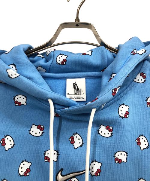 NIKE（ナイキ）NIKE (ナイキ) HELLO KITTY (ハローキティ) AS U NRG HK FLC HOODIE UNIVERSITY ブルー サイズ:Mの古着・服飾アイテム