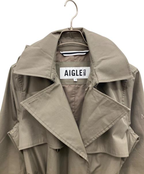 AIGLE（エーグル）AIGLE (エーグル) 透湿防水 トレンチコート カーキ サイズ:38 未使用品の古着・服飾アイテム