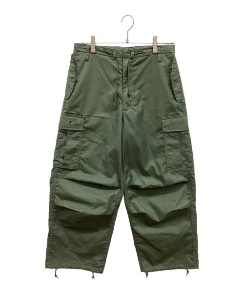 WTAPS（ダブルタップス）WTAPS (ダブルタップス) MILT0001 TROUSERS NYCO.OXF カーキ サイズ:1の古着・服飾アイテム