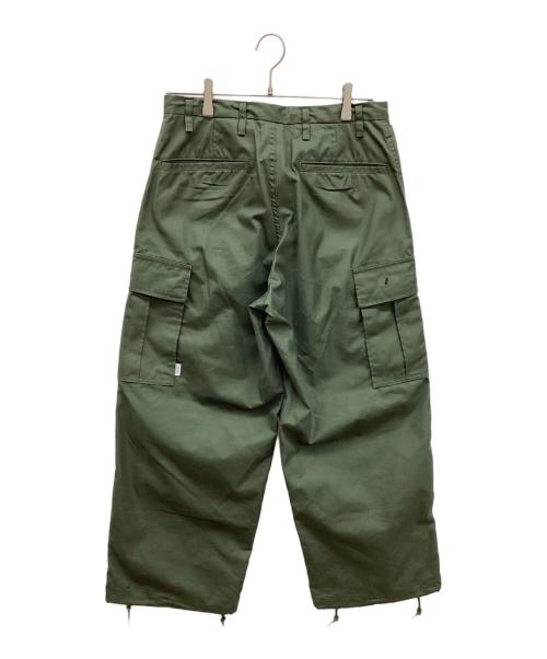 WTAPS（ダブルタップス）WTAPS (ダブルタップス) MILT0001 TROUSERS NYCO.OXF カーキ サイズ:1の古着・服飾アイテム