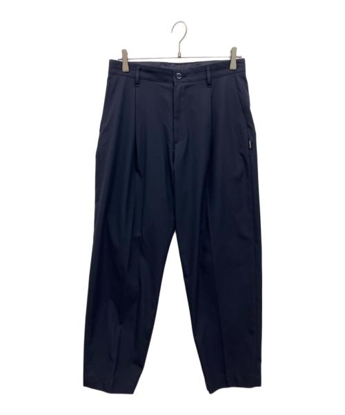 NEIGHBORHOOD（ネイバーフッド）NEIGHBORHOOD (ネイバーフッド) TUCK PANTS　タックパンツ ネイビー サイズ:Ｓの古着・服飾アイテム