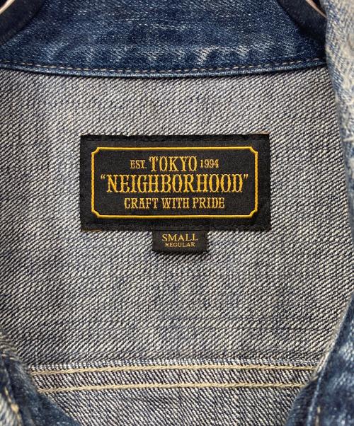 NEIGHBORHOOD（ネイバーフッド）NEIGHBORHOOD (ネイバーフッド) SAVAGE STOCKMAN TYPE-A/サベージ ストックマン タイプA デニムジャケット インディゴ サイズ:SMALLの古着・服飾アイテム