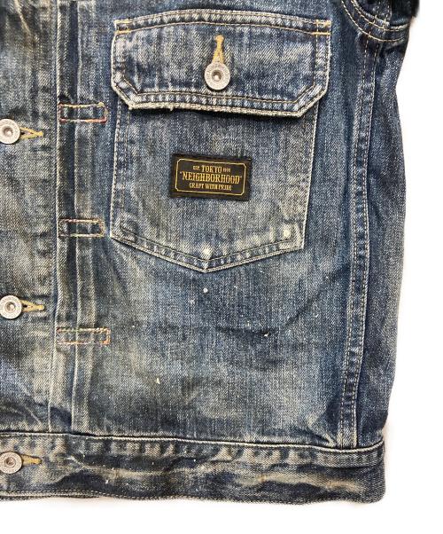 NEIGHBORHOOD（ネイバーフッド）NEIGHBORHOOD (ネイバーフッド) SAVAGE STOCKMAN TYPE-A/サベージ ストックマン タイプA デニムジャケット インディゴ サイズ:SMALLの古着・服飾アイテム