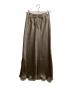 IENA (イエナ) ダブルサテンスカート グレー サイズ:34：5000円