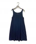 45rpm45アールピーエム）の古着「インディゴ染め ロングタンクトップ」｜ネイビー