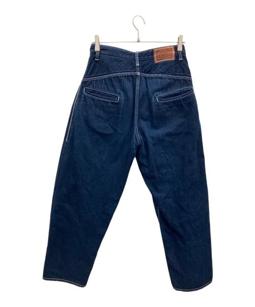 mina perhonen（ミナ ペルホネン）mina perhonen (ミナ ペルホネン) always ロールアップデニム インディゴ サイズ:36の古着・服飾アイテム