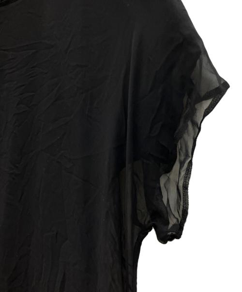 COMME des GARCONS COMME des GARCONS（コムデギャルソン コムデギャルソン）COMME des GARCONS COMME des GARCONS (コムデギャルソン コムデギャルソン) レイヤードワンピース ブラック サイズ:XSの古着・服飾アイテム