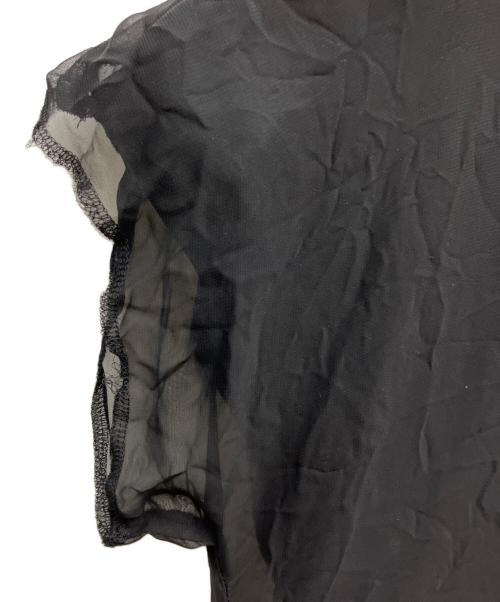 COMME des GARCONS COMME des GARCONS（コムデギャルソン コムデギャルソン）COMME des GARCONS COMME des GARCONS (コムデギャルソン コムデギャルソン) レイヤードワンピース ブラック サイズ:XSの古着・服飾アイテム