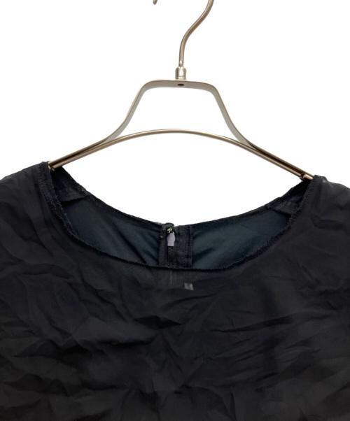 COMME des GARCONS COMME des GARCONS（コムデギャルソン コムデギャルソン）COMME des GARCONS COMME des GARCONS (コムデギャルソン コムデギャルソン) レイヤードワンピース ブラック サイズ:XSの古着・服飾アイテム