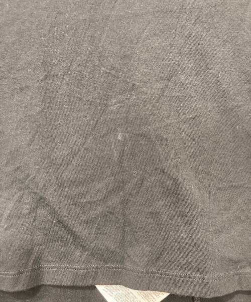 MM6 Maison Margiela（エムエムシックスメゾンマルジェラ）MM6 Maison Margiela (エムエムシックスメゾンマルジェラ) ショートスリーブアシンメトリーTシャツ ブラック サイズ:Mの古着・服飾アイテム