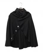 BLACK COMME des GARCONSブラックコムデギャルソン）の古着「燕尾 サークルシルエット ジャケット」｜ブラック