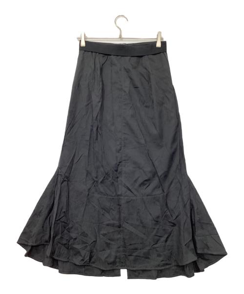 PHOTOCOPIEU（フォトコピュー）PHOTOCOPIEU (フォトコピュー) TRUMPET SKIRT / トランペットスカート  ブラック サイズ:38の古着・服飾アイテム
