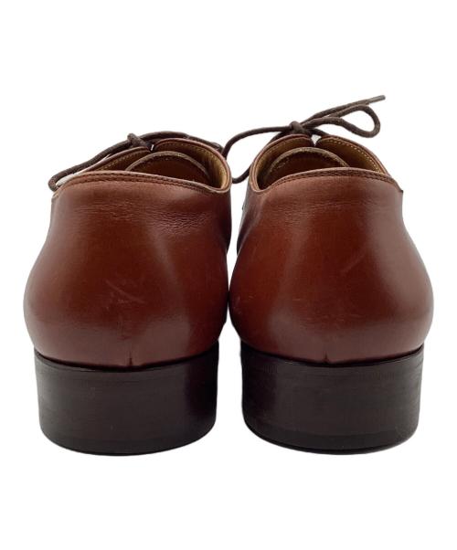 HERMES（エルメス）HERMES (エルメス) プレーントゥシューズ ブラウン サイズ:36の古着・服飾アイテム