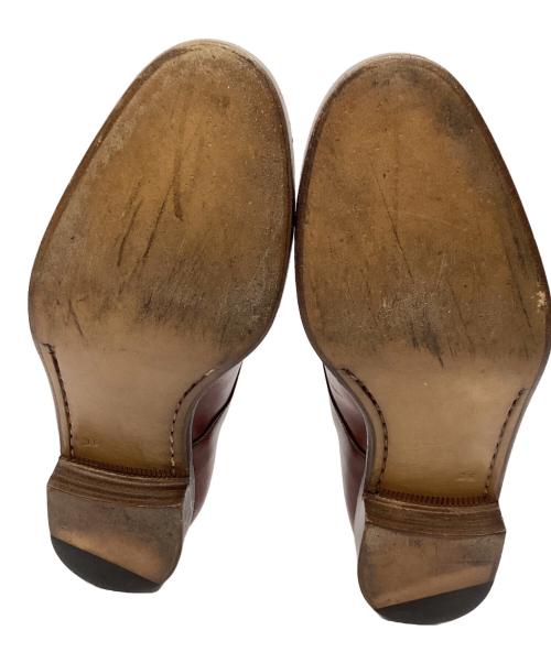 HERMES（エルメス）HERMES (エルメス) プレーントゥシューズ ブラウン サイズ:36の古着・服飾アイテム