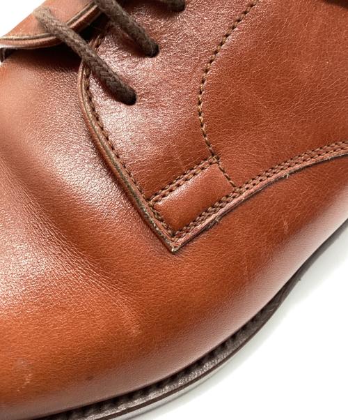 HERMES（エルメス）HERMES (エルメス) プレーントゥシューズ ブラウン サイズ:36の古着・服飾アイテム