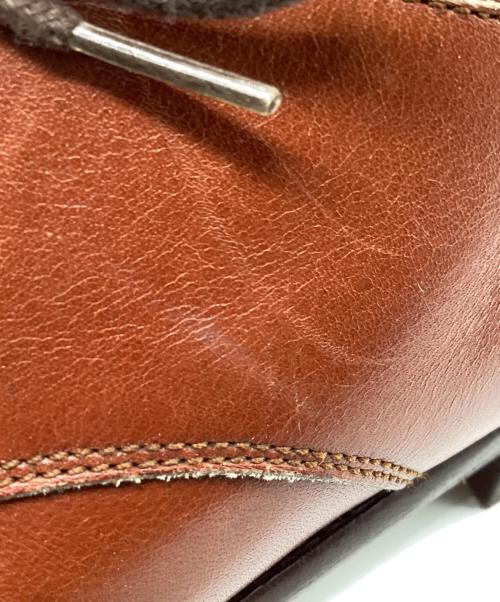 HERMES（エルメス）HERMES (エルメス) プレーントゥシューズ ブラウン サイズ:36の古着・服飾アイテム