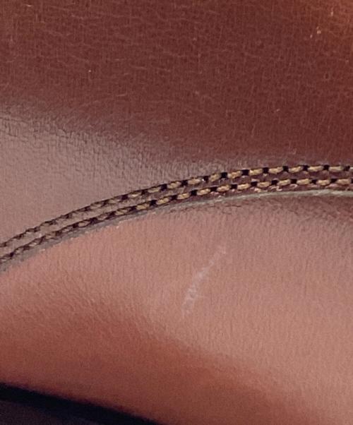 HERMES（エルメス）HERMES (エルメス) プレーントゥシューズ ブラウン サイズ:36の古着・服飾アイテム