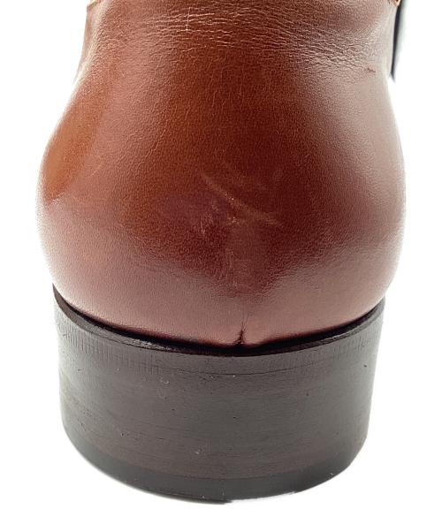 HERMES（エルメス）HERMES (エルメス) プレーントゥシューズ ブラウン サイズ:36の古着・服飾アイテム