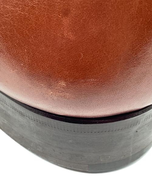 HERMES（エルメス）HERMES (エルメス) プレーントゥシューズ ブラウン サイズ:36の古着・服飾アイテム