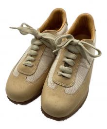 HERMES（エルメス）の古着「クイックスニーカー」｜ベージュ