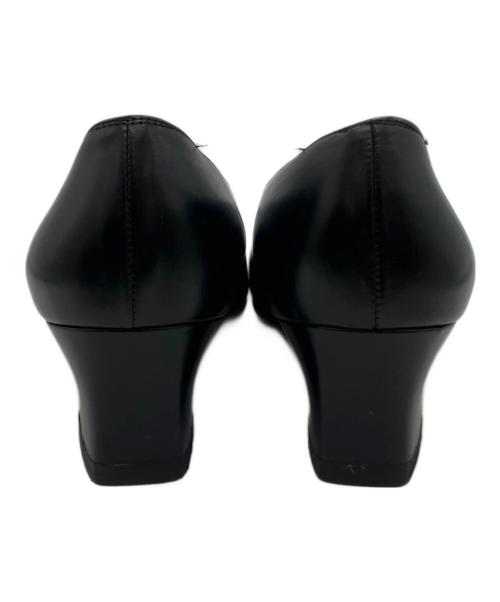 Salvatore Ferragamo（サルヴァトーレ フェラガモ）Salvatore Ferragamo (サルヴァトーレ フェラガモ) ガンチーニパンプス ブラック サイズ:6の古着・服飾アイテム