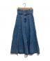 atelier SOMETHING（アトリエ サムシング）の古着「TLEB DENIM SKIRT」｜インディゴ