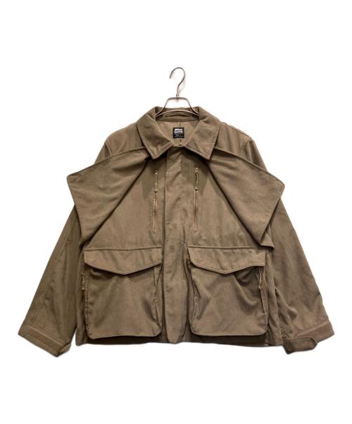 Abu Garcia（アブガルシア）Abu Garcia (アブガルシア) バルマカーン コーデュロイジャケット ブラウン サイズ:Lの古着・服飾アイテム