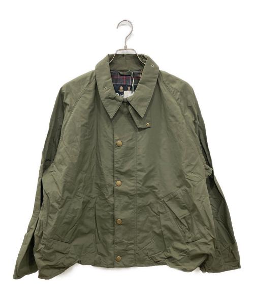 Barbour（バブアー）Barbour (バブアー) TRANSPORT リップストップ ナイロン ショートレングス ブルゾン カーキ サイズ:42 未使用品の古着・服飾アイテム