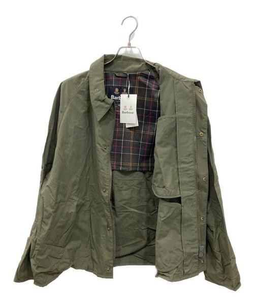 Barbour（バブアー）Barbour (バブアー) TRANSPORT リップストップ ナイロン ショートレングス ブルゾン カーキ サイズ:42 未使用品の古着・服飾アイテム