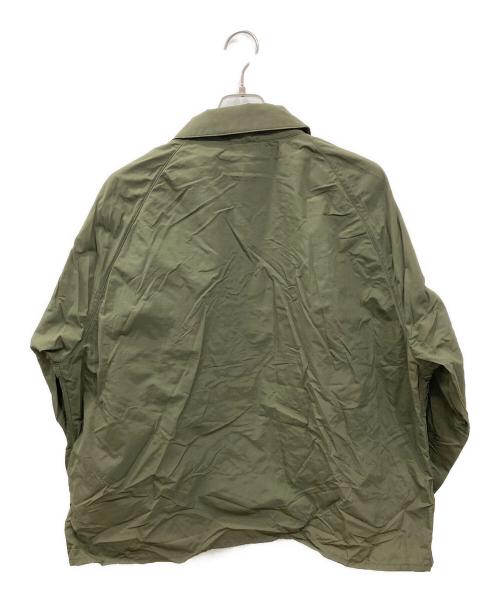 Barbour（バブアー）Barbour (バブアー) TRANSPORT リップストップ ナイロン ショートレングス ブルゾン カーキ サイズ:42 未使用品の古着・服飾アイテム