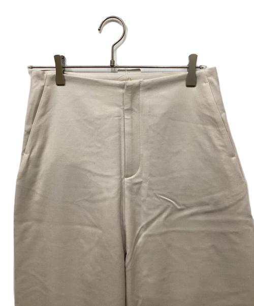 MUSE（ミューズ）MUSE (ミューズ) フラノワイドパンツ ベージュ サイズ:38の古着・服飾アイテム