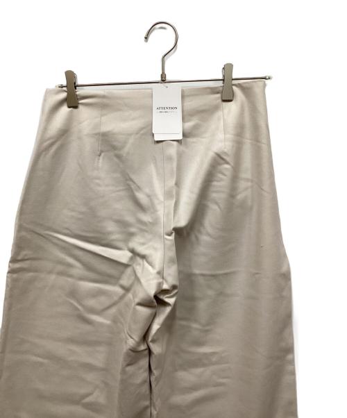 MUSE（ミューズ）MUSE (ミューズ) フラノワイドパンツ ベージュ サイズ:38の古着・服飾アイテム