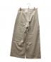 MUSE (ミューズ) フラノワイドパンツ ベージュ サイズ:38：10000円