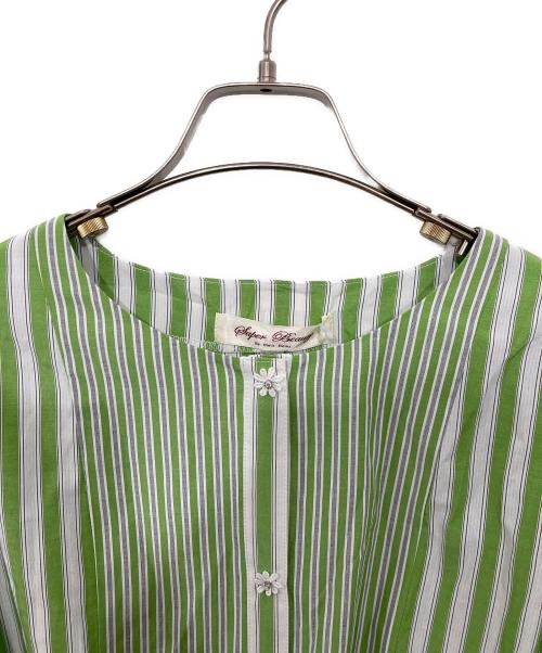 Super Beauty（スーパービューティ）Super Beauty (スーパービューティ) ワンピース グリーン サイズ:40 未使用品の古着・服飾アイテム