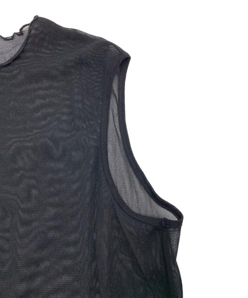 Leilian（レリアン）Leilian (レリアン) 切替レースブラウス ブラック サイズ:9の古着・服飾アイテム