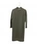 icB (アイシービー) ソフトカシミヤミックス ハイネックワンピース カーキ サイズ:S：10000円