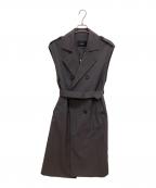 LAUTRE AMONTロートレアモン）の古着「RENUスリーブレスコート」｜グレー