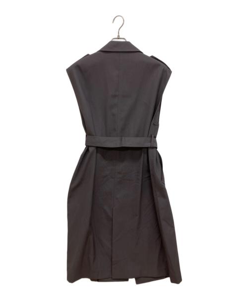 LAUTRE AMONT（ロートレアモン）LAUTRE AMONT (ロートレアモン) RENUスリーブレスコート グレー サイズ:38 未使用品の古着・服飾アイテム