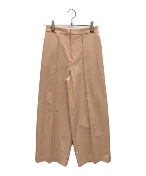 AMACA（アマカ）AMACA (アマカ) ポリエステルオックスセミワイドパンツ ピンク サイズ:38 未使用品の古着・服飾アイテム