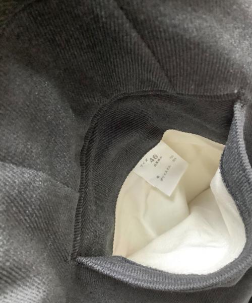 NEAT（ニート）NEAT (ニート) T/W Serge 2タックパンツ グレー サイズ:46の古着・服飾アイテム