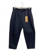 Richfieldリッチフィールド）の古着「ベルテッドチノパンツ」｜ネイビー