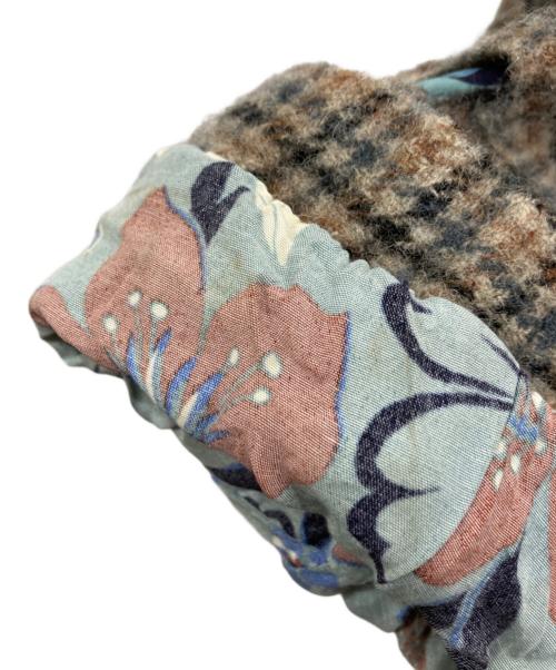 KOLOR（カラー）KOLOR (カラー) WOOL BLANKET CRASH JACKET ブラウン サイズ:1の古着・服飾アイテム