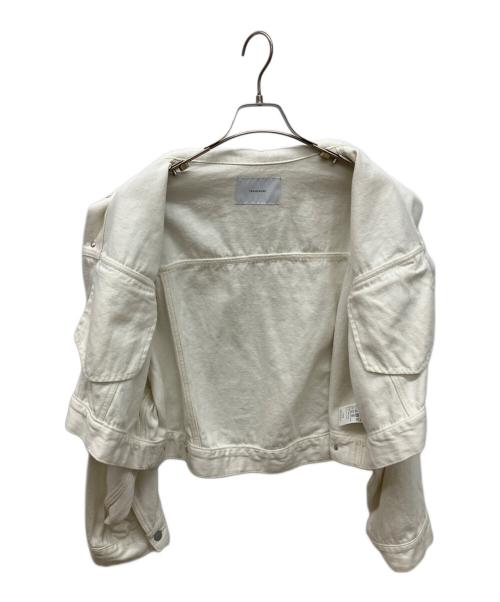 FRAMeWORK（フレームワーク）FRAMeWORK (フレームワーク) ショートGジャン ホワイト サイズ:FREEの古着・服飾アイテム