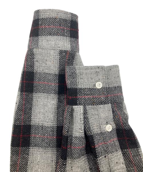 THE BLACK EYE PATCH（ブラックアイパッチ）THE BLACK EYE PATCH (ブラックアイパッチ) チェックシャツ グレー サイズ:Lの古着・服飾アイテム