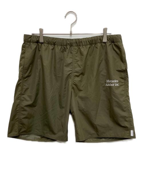 MERCEDES ANCHOR INC（メルセデス アンカー インク）MERCEDES ANCHOR INC (メルセデス アンカー インク) Waterproof Shorts オリーブ サイズ:Lの古着・服飾アイテム
