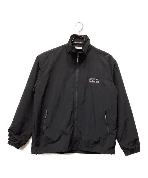 MERCEDES ANCHOR INC（メルセデス アンカー インク）MERCEDES ANCHOR INC (メルセデス アンカー インク) Nylon Track Jacketナイロン トラック ジャケット ブラック サイズ:Lの古着・服飾アイテム