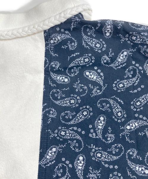 LOEWE（ロエベ）LOEWE (ロエベ) ロゴフリンジカットソー アイボリー サイズ:XSの古着・服飾アイテム