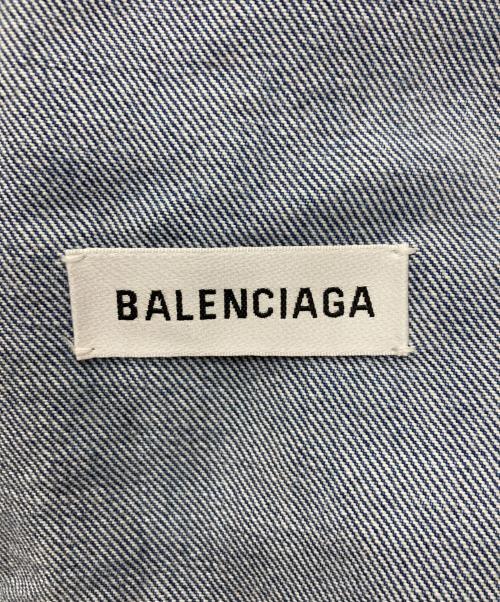 BALENCIAGA（バレンシアガ）BALENCIAGA (バレンシアガ) バックロゴデニムジャケット インディゴ サイズ:34の古着・服飾アイテム